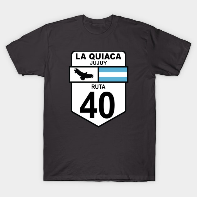 Ruta 40 La Quiaca T-Shirt by Cerealbox Labs